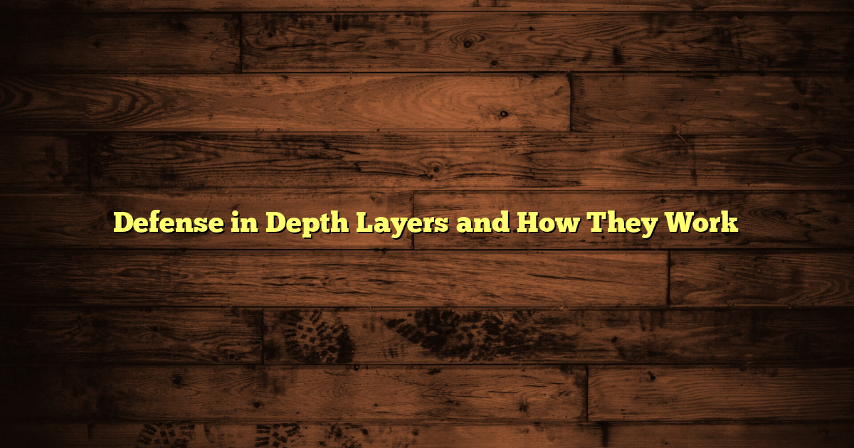 Defense in Depth Layers and How They Work