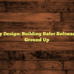 Security by Design: Building Safer Software from the Ground Up