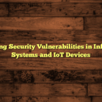 Addressing Security Vulnerabilities in Information Systems and IoT Devices