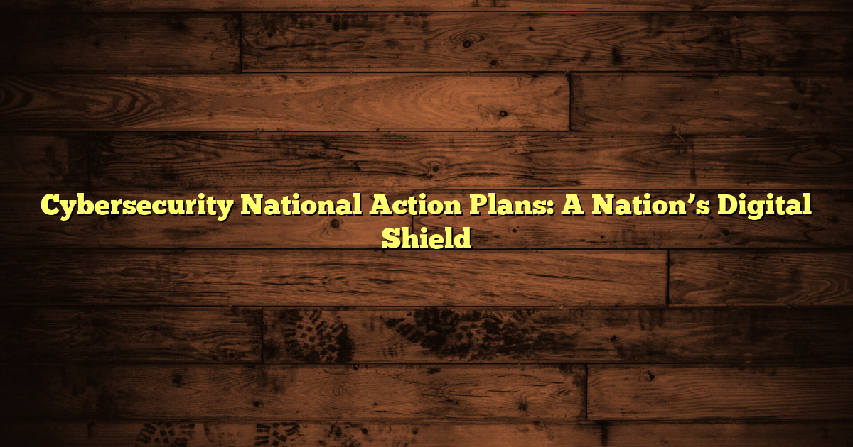 Cybersecurity National Action Plans: A Nation’s Digital Shield