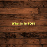 What is 5s SOP?