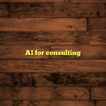 AI for consulting